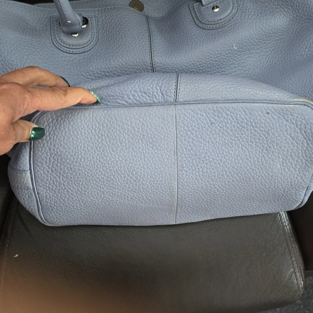Cole Haan Light Blue Tote Bag - Picture 5 of 7